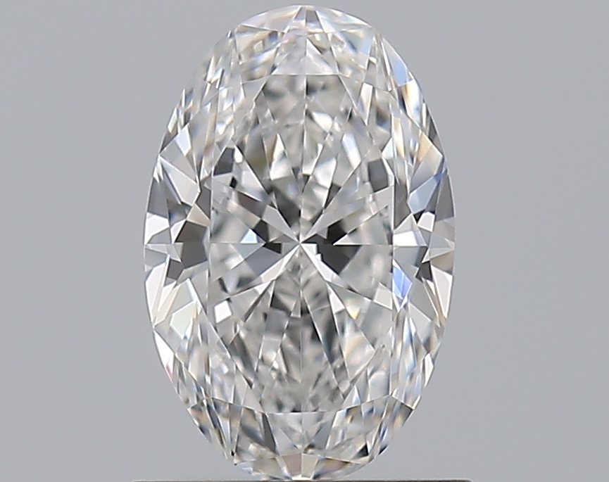 1 CaratE-VVS1 - Cut Oval Diamond