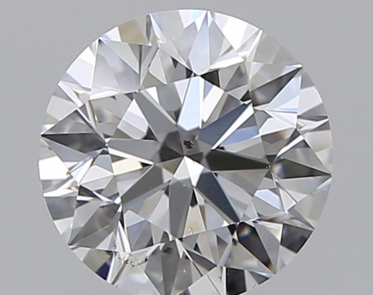 0.83 CaratD-SI1 EX Cut Round Diamond