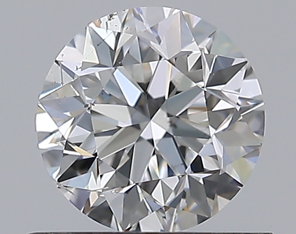 0.61 CaratE-SI1 EX Cut Round Diamond