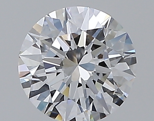0.76 CaratD-VVS1 EX Cut Round Diamond