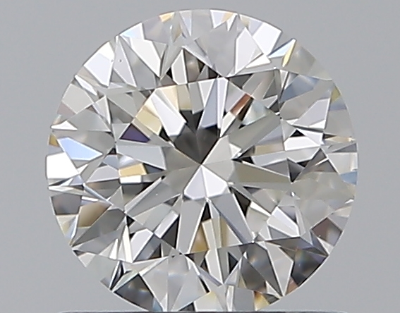 0.76 CaratG-VS2 EX Cut Round Diamond