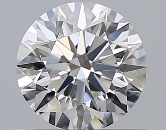 0.67 CaratE-VVS1 EX Cut Round Diamond