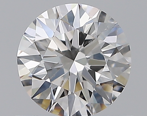 0.67 CaratF-SI1 EX Cut Round Diamond
