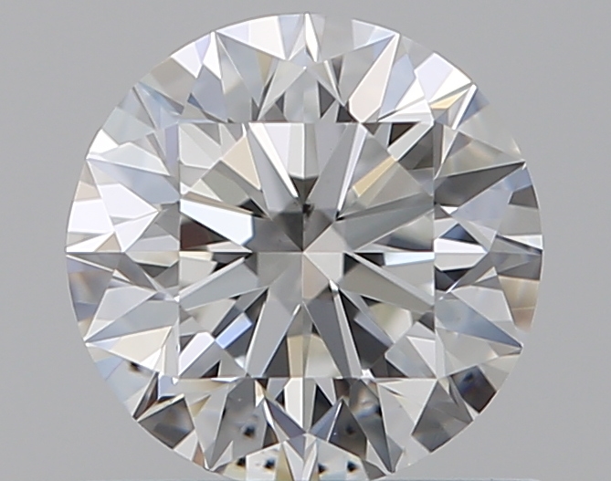 0.76 CaratG-VS2 EX Cut Round Diamond