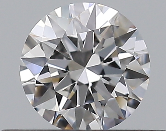 0.33 CaratD-VVS2 EX Cut Round Diamond