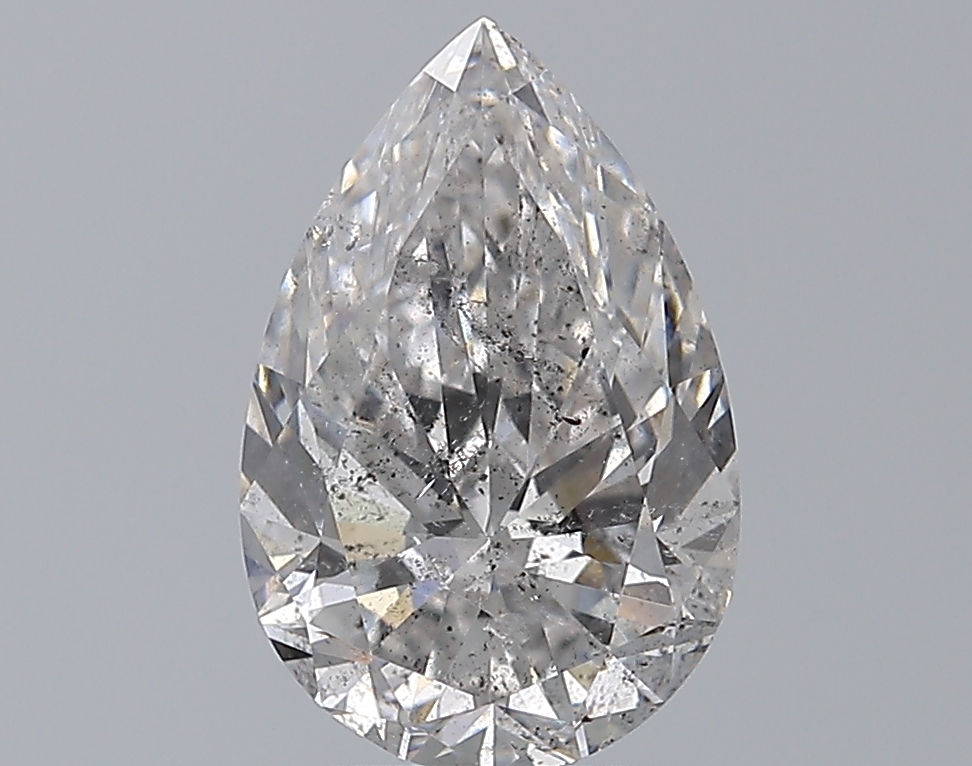 2.5 CaratF-SI2 - Cut Pear Diamond