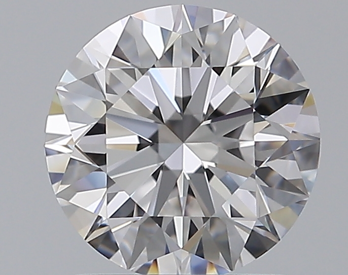 1.23 CaratD-VVS2 EX Cut Round Diamond
