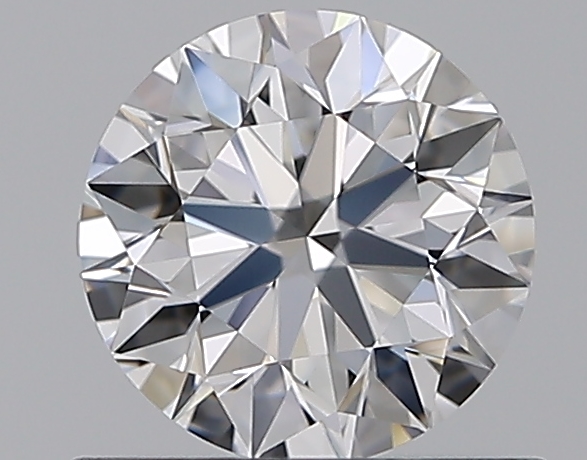 0.71 CaratD-IF EX Cut Round Diamond
