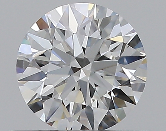0.38 CaratF-VVS1 EX Cut Round Diamond