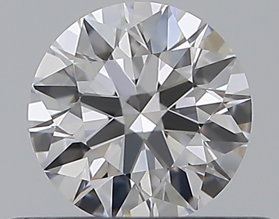 0.37 CaratD-VVS1 EX Cut Round Diamond