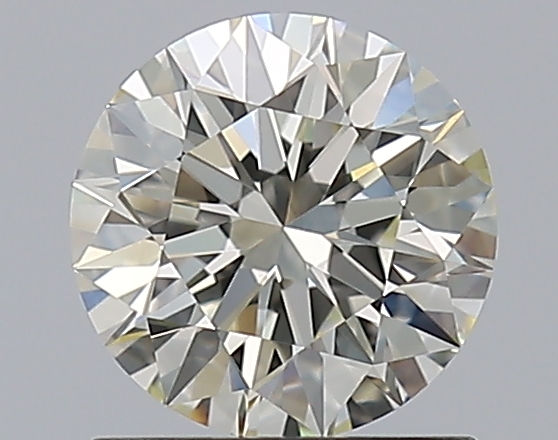 1.03 CaratL-VVS1 EX Cut Round Diamond