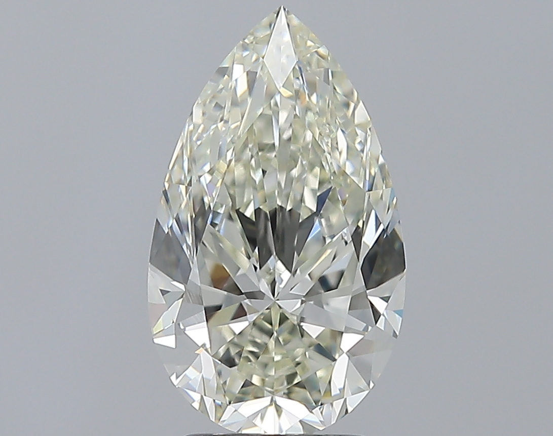 2.89 CaratK-IF - Cut Pear Diamond