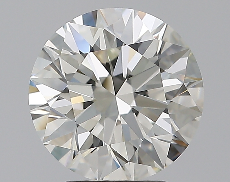 3.01 CaratJ-VS1 EX Cut Round Diamond