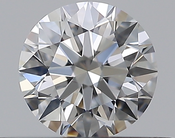 0.38 CaratD-VVS2 EX Cut Round Diamond