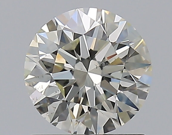 1.05 CaratK-SI1 EX Cut Round Diamond