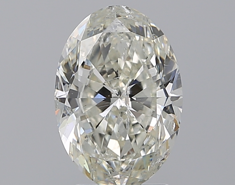 3 CaratI-SI2 - Cut Oval Diamond