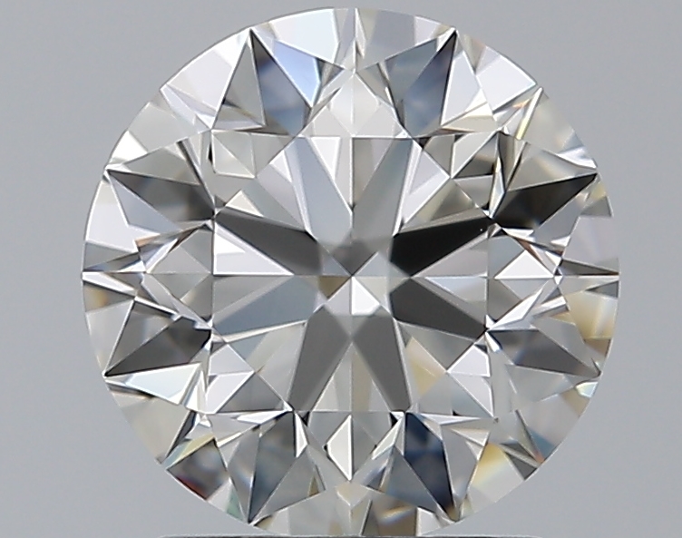1.7 CaratI-IF EX Cut Round Diamond