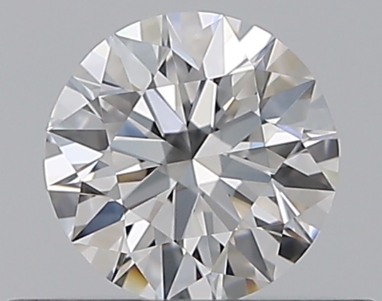 0.39 CaratE-IF EX Cut Round Diamond
