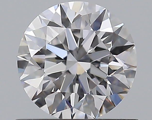 0.7 CaratD-VVS1 EX Cut Round Diamond