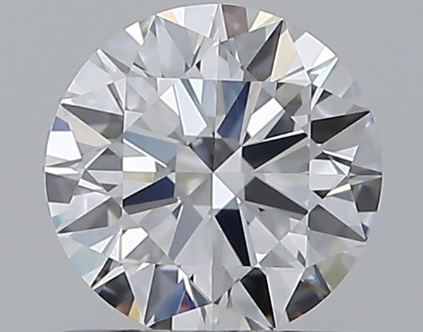 0.72 CaratD-VVS1 EX Cut Round Diamond