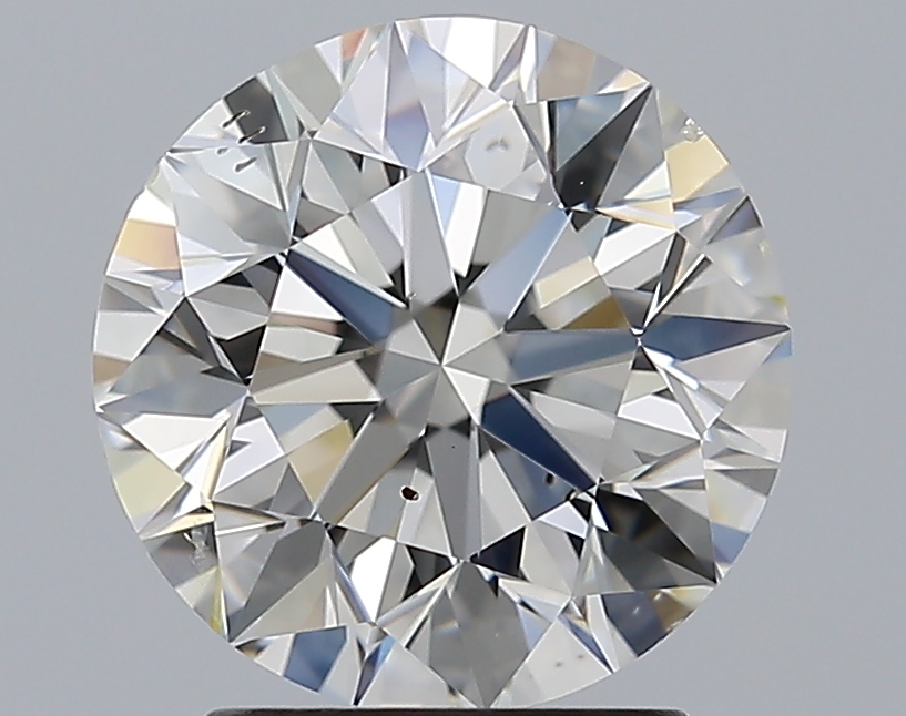 2.5 CaratI-SI1 EX Cut Round Diamond