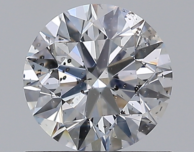 0.8 CaratD-I1 EX Cut Round Diamond