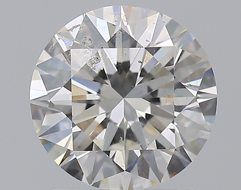 1.7 CaratG-SI2 EX Cut Round Diamond
