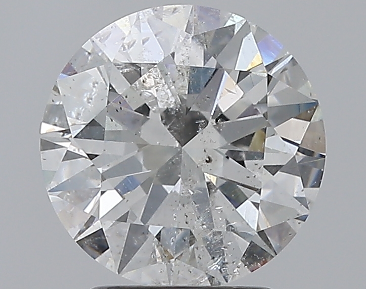 2.39 CaratG-SI2 EX Cut Round Diamond