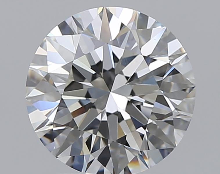 2 CaratH-VS2 EX Cut Round Diamond