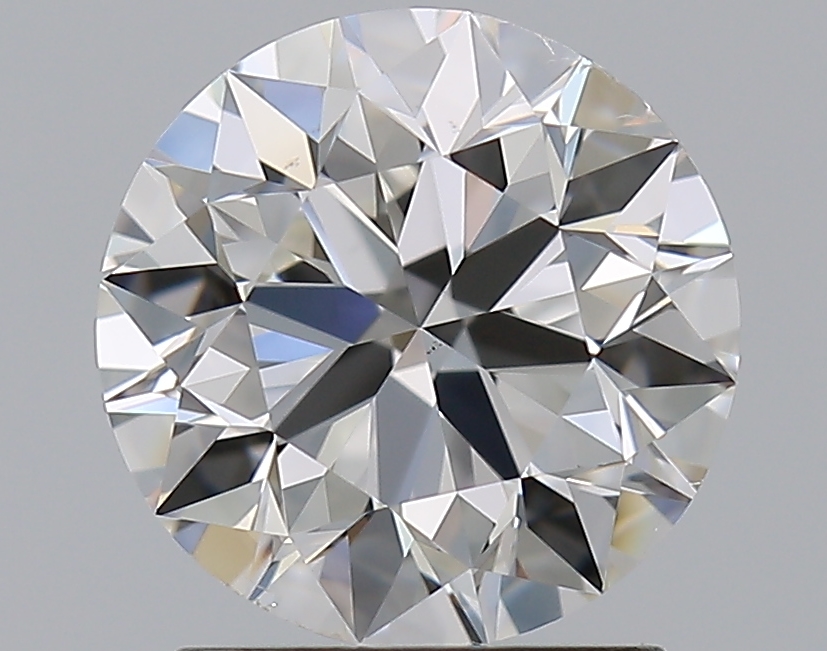 1.79 CaratG-VS2 EX Cut Round Diamond