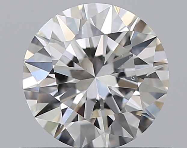 0.61 CaratF-SI1 EX Cut Round Diamond