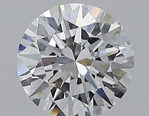 0.76 CaratE-VVS1 EX Cut Round Diamond