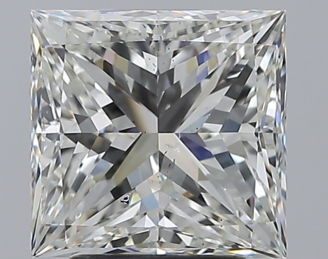 3.01 CaratH-SI2 - Cut Princess Diamond