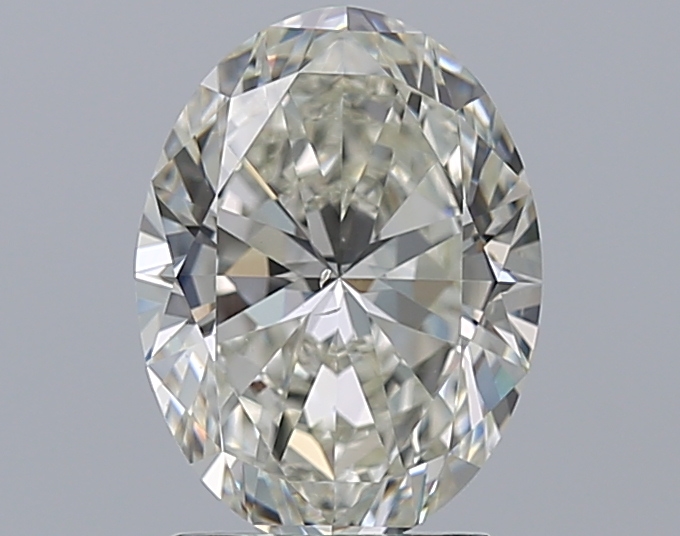 2 CaratJ-VS2 - Cut Oval Diamond