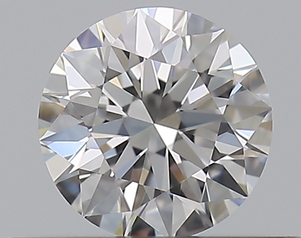 0.37 CaratF-VVS1 EX Cut Round Diamond