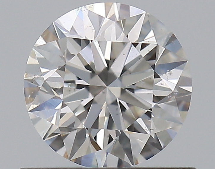 0.65 CaratG-SI1 EX Cut Round Diamond