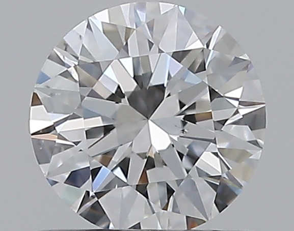 0.62 CaratE-SI1 EX Cut Round Diamond