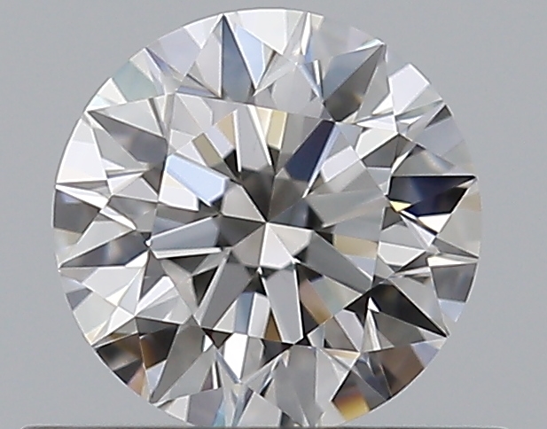 0.52 CaratD-VVS1 EX Cut Round Diamond