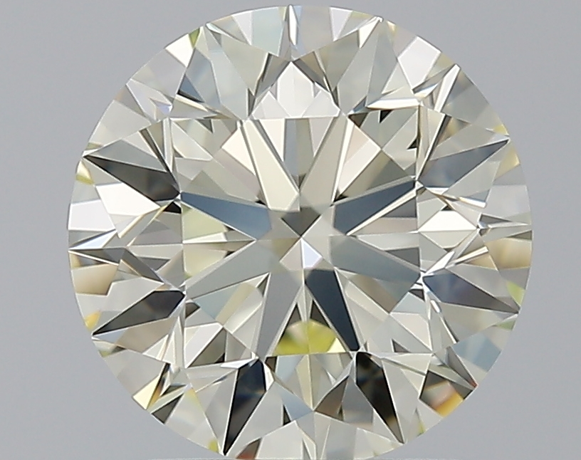2 CaratQ-R-VVS1 EX Cut Round Diamond