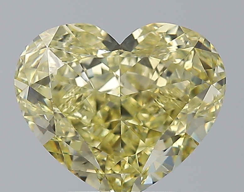3.7 CaratFANCY-VVS2 - Cut Heart Diamond