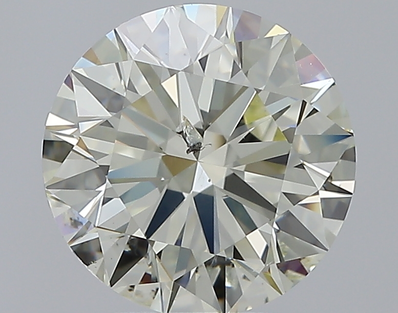 3 CaratM-SI2 EX Cut Round Diamond