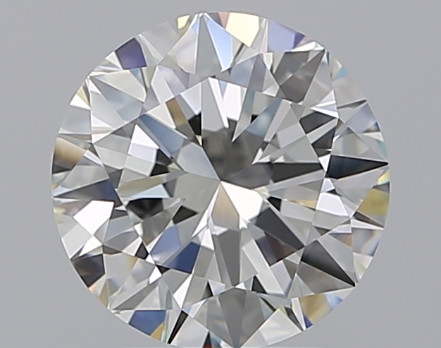 3 CaratJ-VVS1 EX Cut Round Diamond
