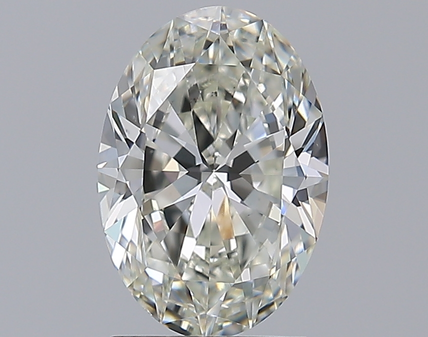 2 CaratJ-VS1 - Cut Oval Diamond