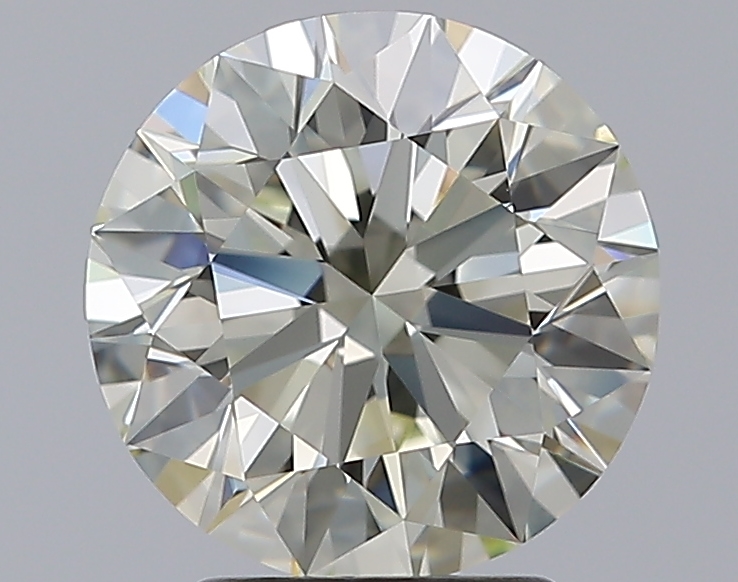 2.6 CaratN-VS1 EX Cut Round Diamond