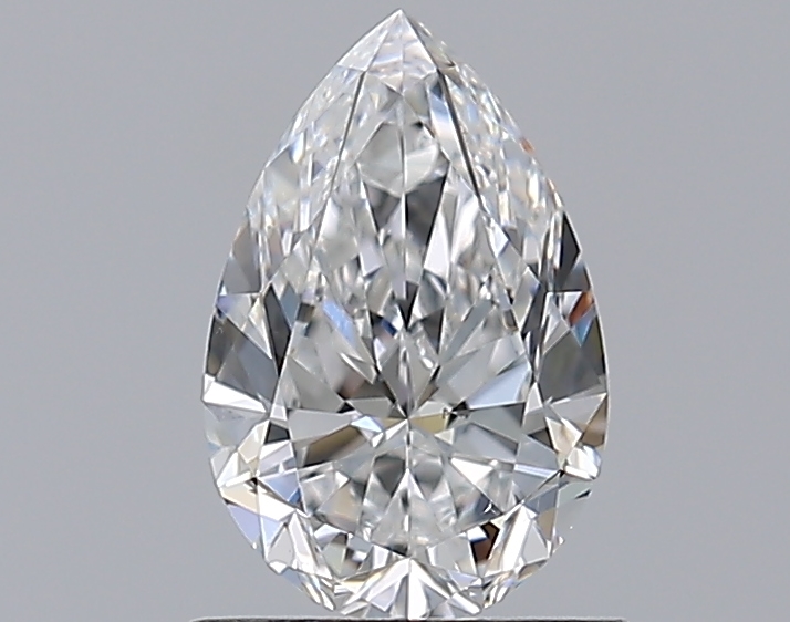 1 CaratE-VS2 - Cut Pear Diamond