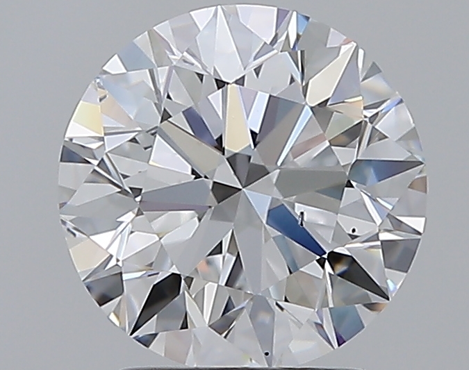 2.01 CaratD-SI1 EX Cut Round Diamond