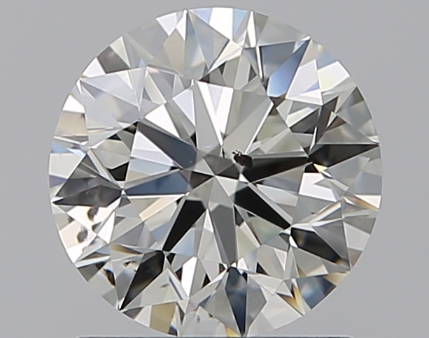1.3 CaratK-SI2 EX Cut Round Diamond