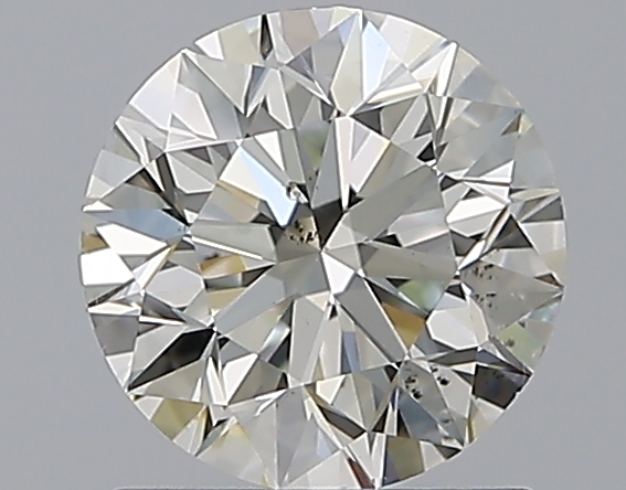 1.29 CaratK-SI1 EX Cut Round Diamond