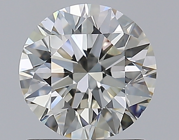 1.29 CaratJ-VS1 EX Cut Round Diamond