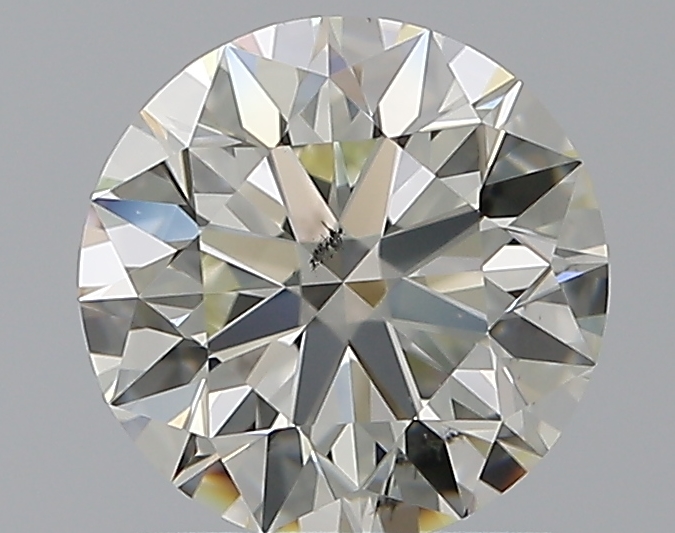 1.1 CaratK-SI1 EX Cut Round Diamond
